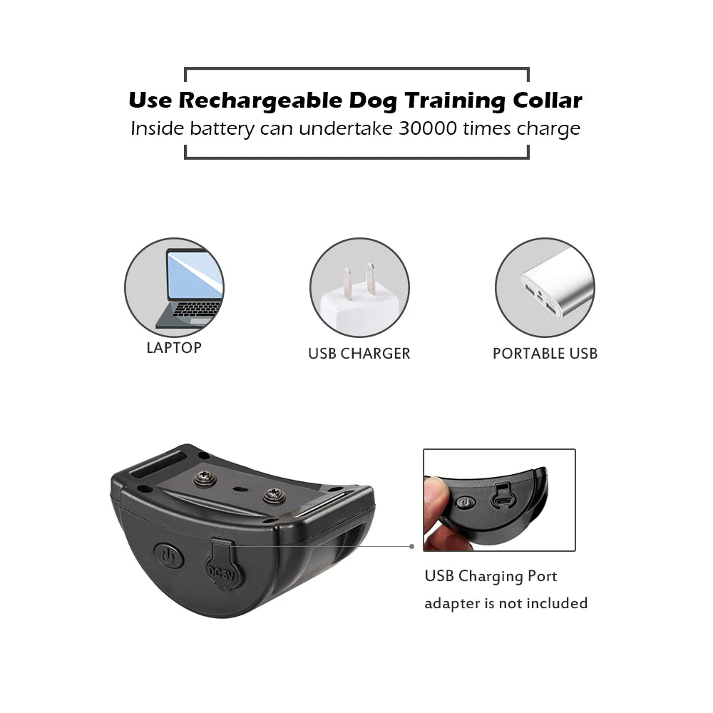 QuietPup™ Rechargeable Vibration Anti-Bark Collar
