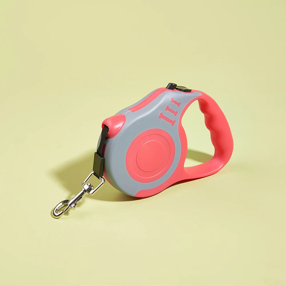 FreeWalk™ Solo Automatic Retractable Dog Leash – 3m & 5m