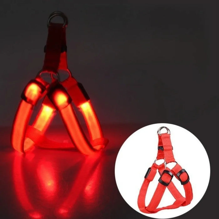 GlowFit™ Rechargeable LED Dog Harness