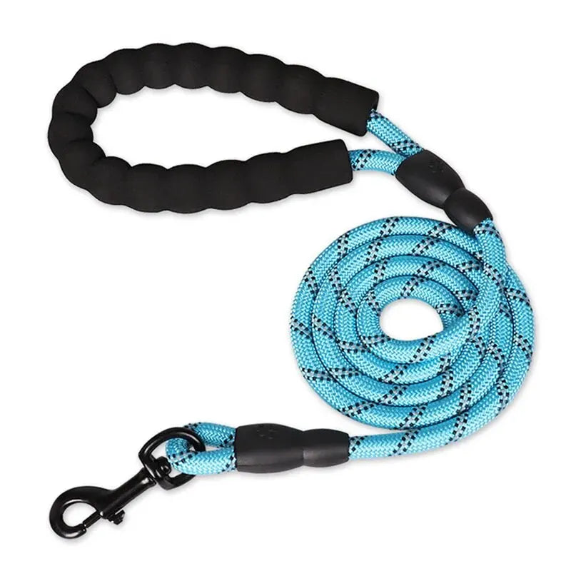 StrongWalk™ Reflective Heavy-Duty Manual Dog Leash
