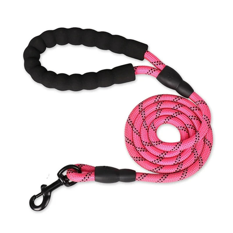 StrongWalk™ Reflective Heavy-Duty Manual Dog Leash