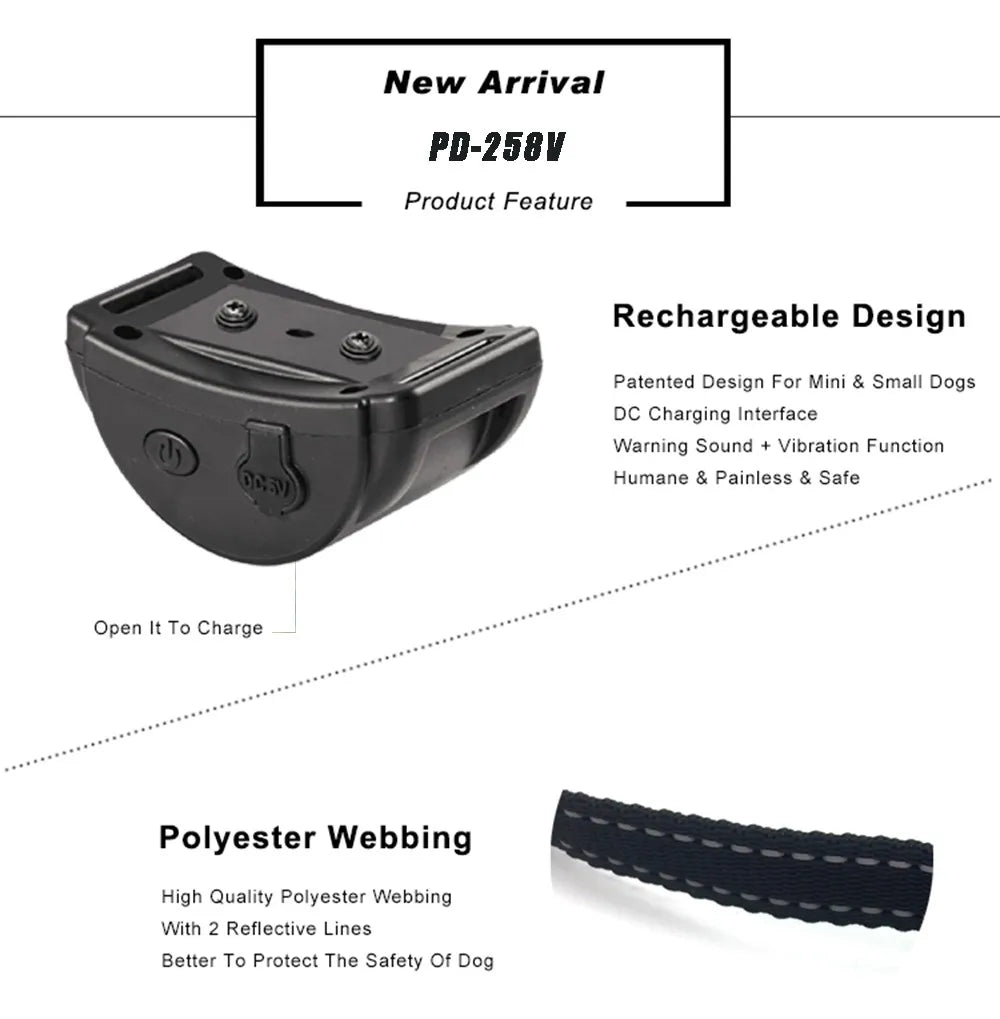 QuietPup™ Rechargeable Vibration Anti-Bark Collar
