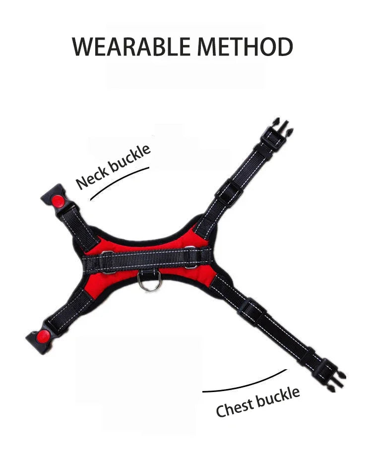 ComfyFit™ Adjustable Reflective Dog Harness