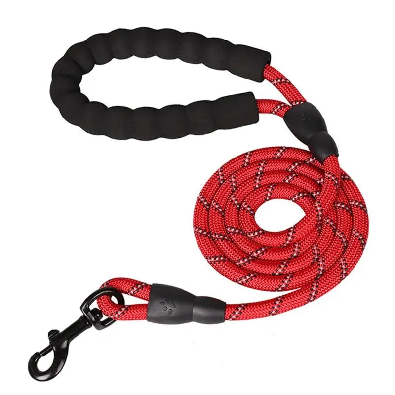 StrongWalk™ Reflective Heavy-Duty Manual Dog Leash