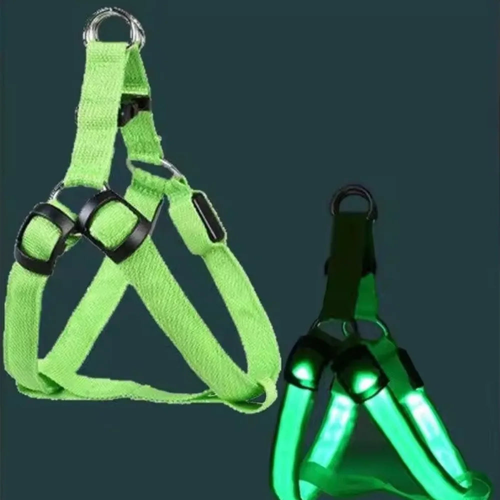 GlowFit™ Rechargeable LED Dog Harness