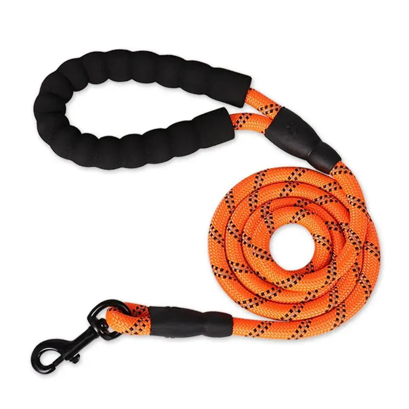 StrongWalk™ Reflective Heavy-Duty Manual Dog Leash