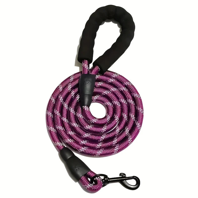 StrongWalk™ Reflective Heavy-Duty Manual Dog Leash