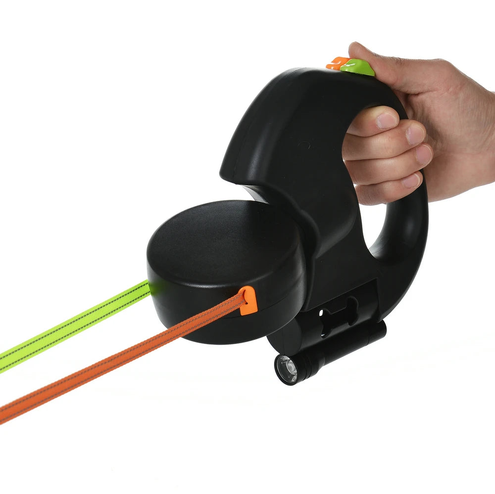 FreeWalk™ Duo Automatic Retractable Dog Leash
