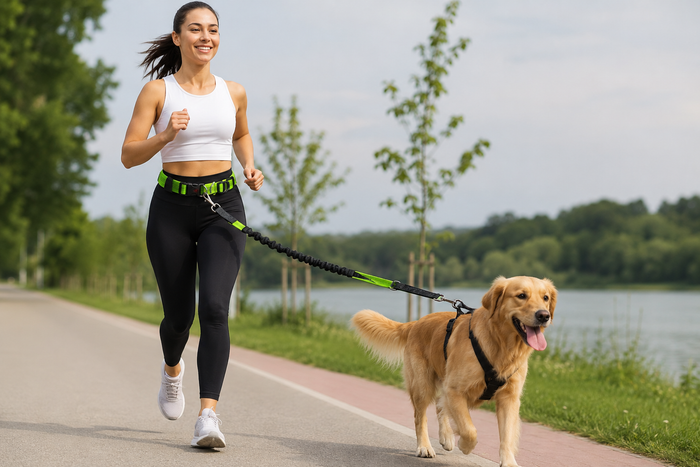 RunFree™ Hands-Free Bungee Dog Leash