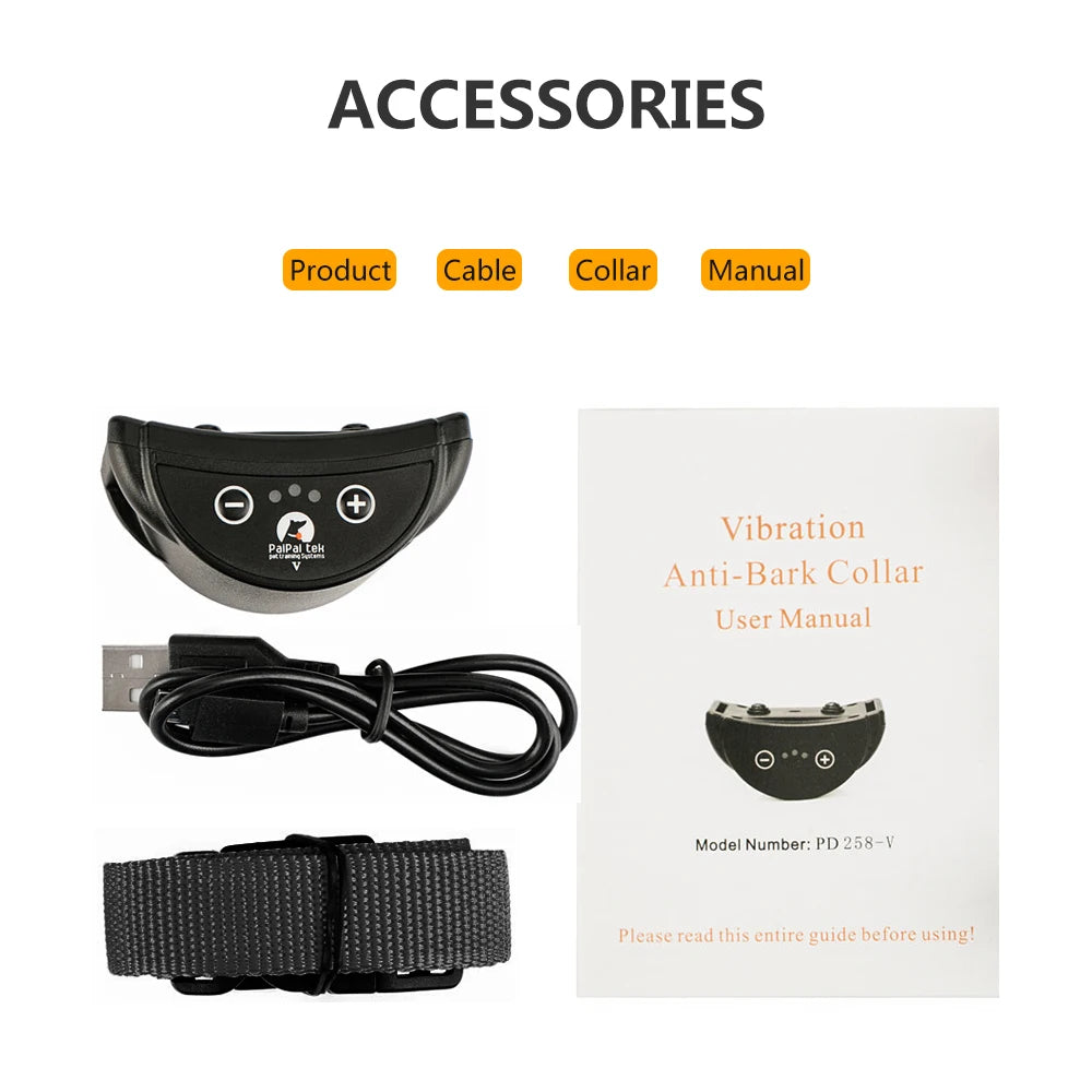 QuietPup™ Rechargeable Vibration Anti-Bark Collar