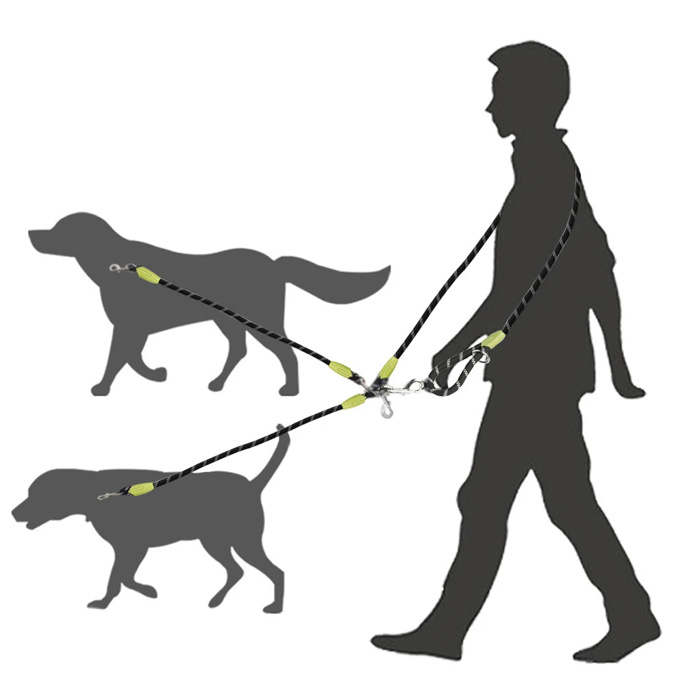 EasyWalk™ Duo Hands-Free Manual Dog Leash