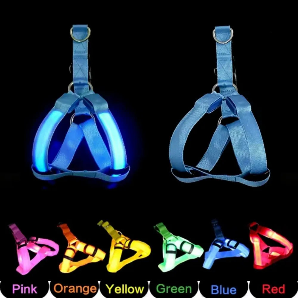 GlowFit™ Rechargeable LED Dog Harness
