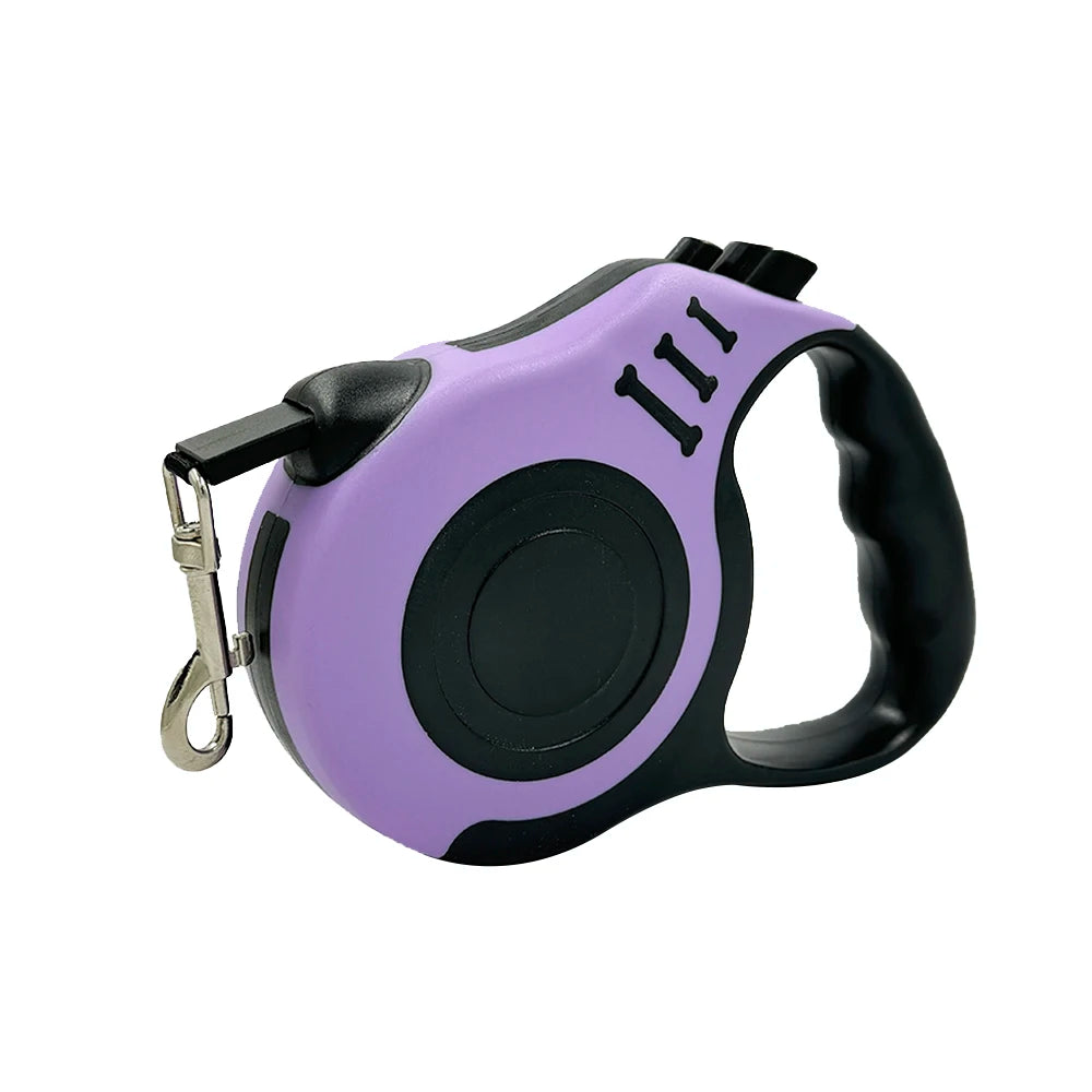 FreeWalk™ Solo Automatic Retractable Dog Leash – 3m & 5m