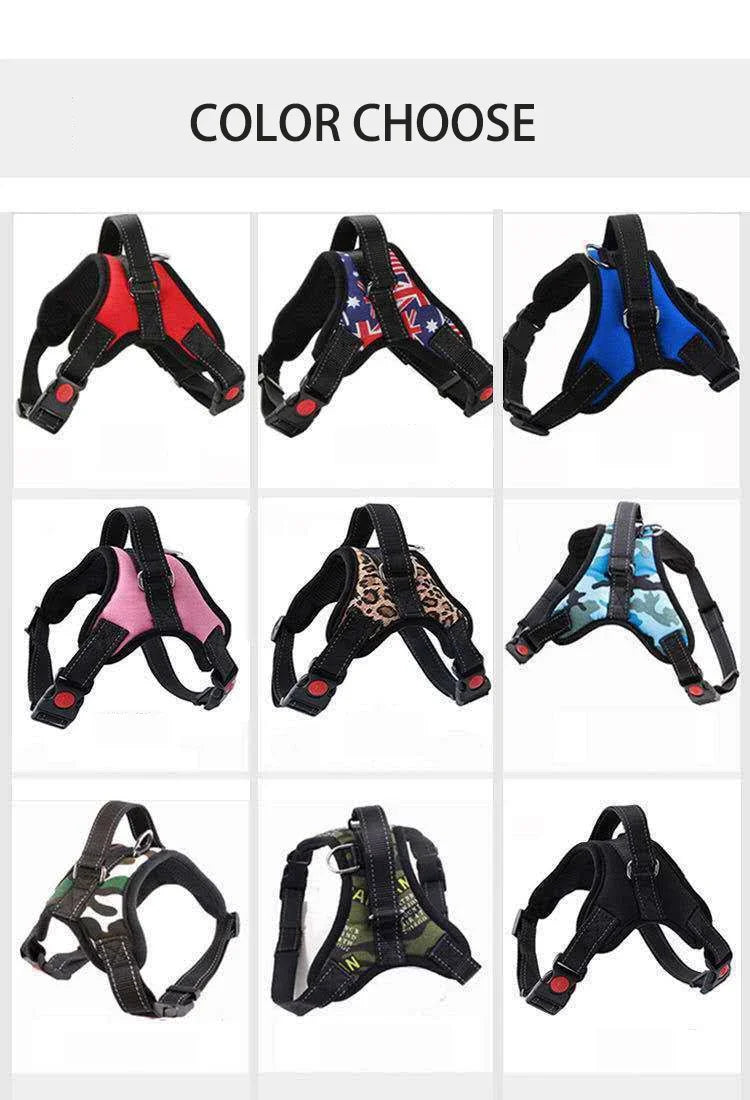 ComfyFit™ Adjustable Reflective Dog Harness