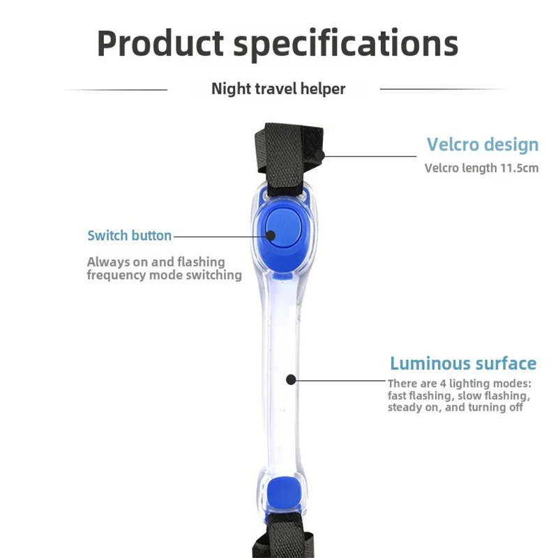 GlowGuard™ LED Safety Light for Dogs