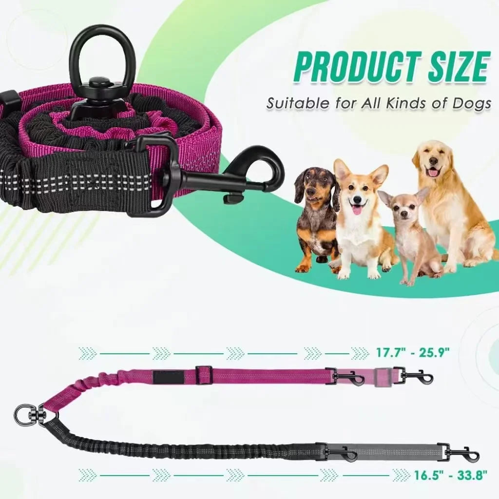 TwinWalk™ Manual Shock-Absorbing Dual Dog Leash Coupler