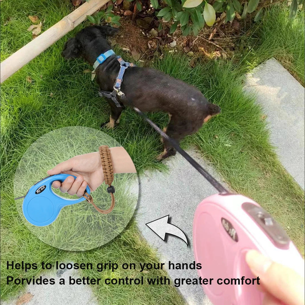 The Secure-Grip Hands-Free Dog Leash Wrist Strap
