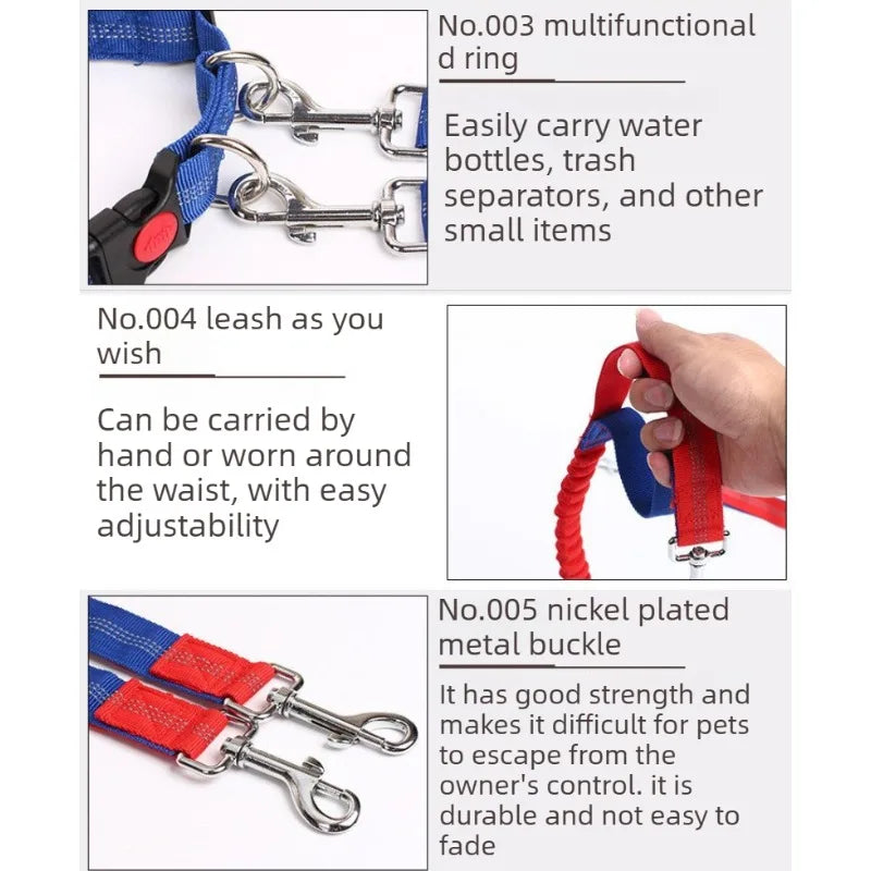 RunFree™ Hands-Free Bungee Dog Leash
