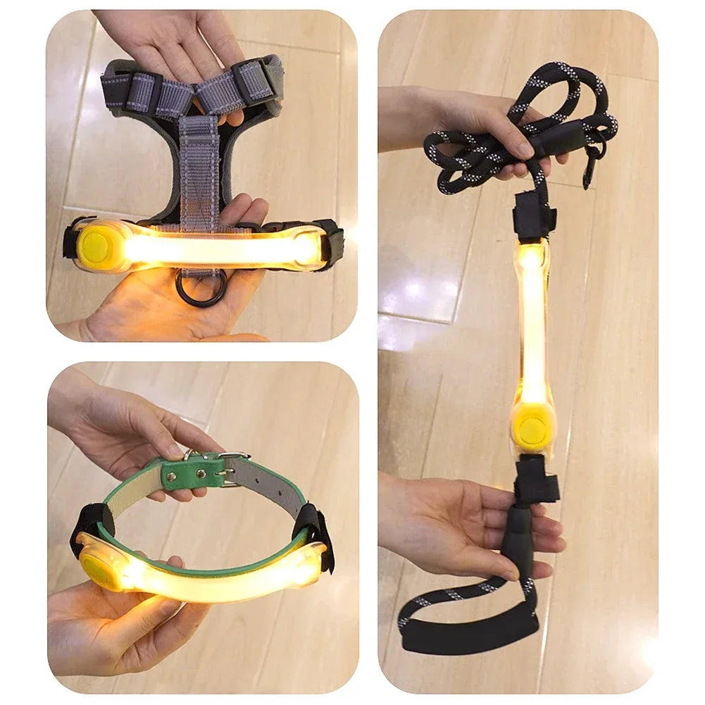 GlowGuard™ LED Safety Light for Dogs