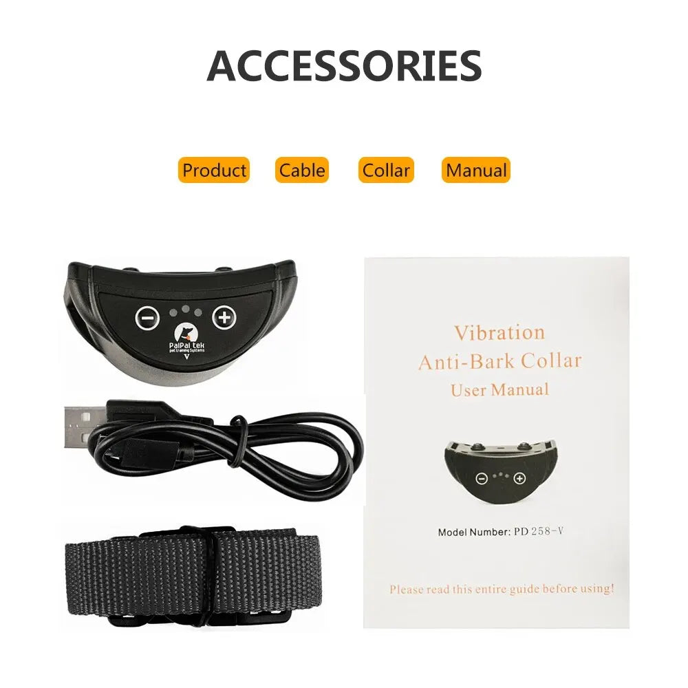 QuietPup™ Rechargeable Vibration Anti-Bark Collar