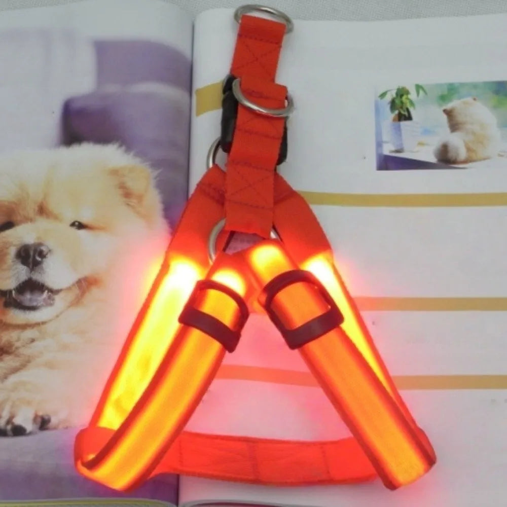 GlowFit™ Rechargeable LED Dog Harness