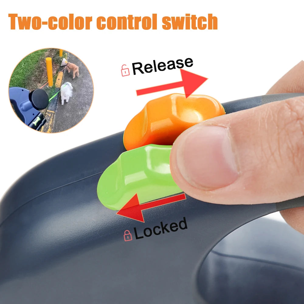 FreeWalk™ Duo Automatic Retractable Dog Leash