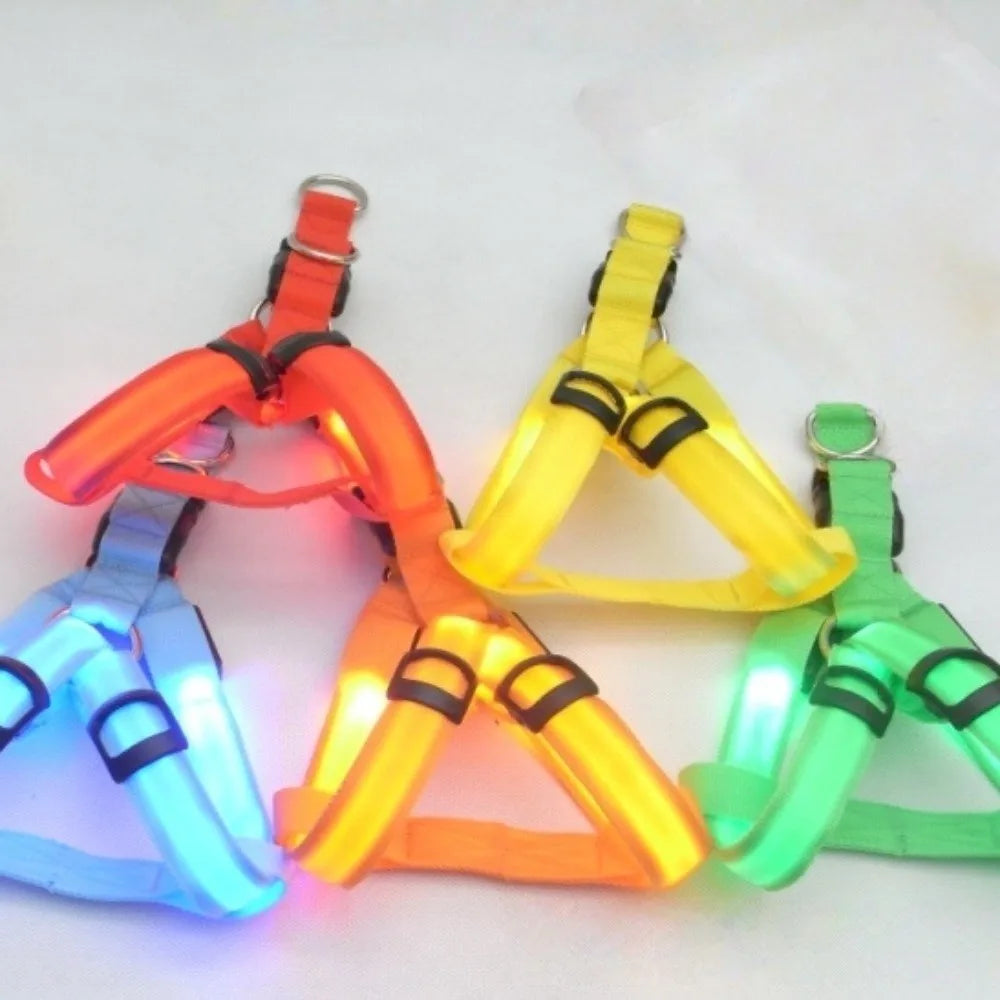 GlowFit™ Rechargeable LED Dog Harness