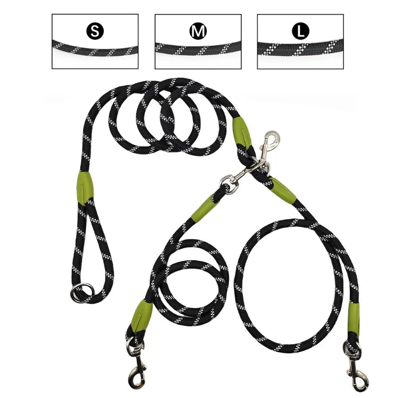 EasyWalk™ Duo Hands-Free Manual Dog Leash