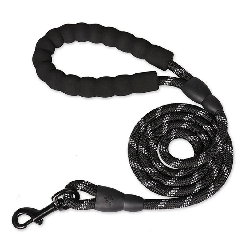 StrongWalk™ Reflective Heavy-Duty Manual Dog Leash
