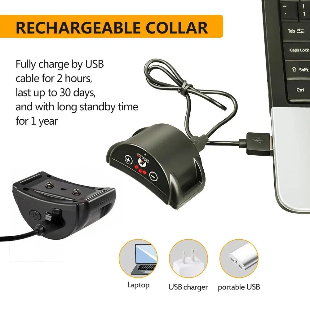 QuietPup™ Rechargeable Vibration Anti-Bark Collar