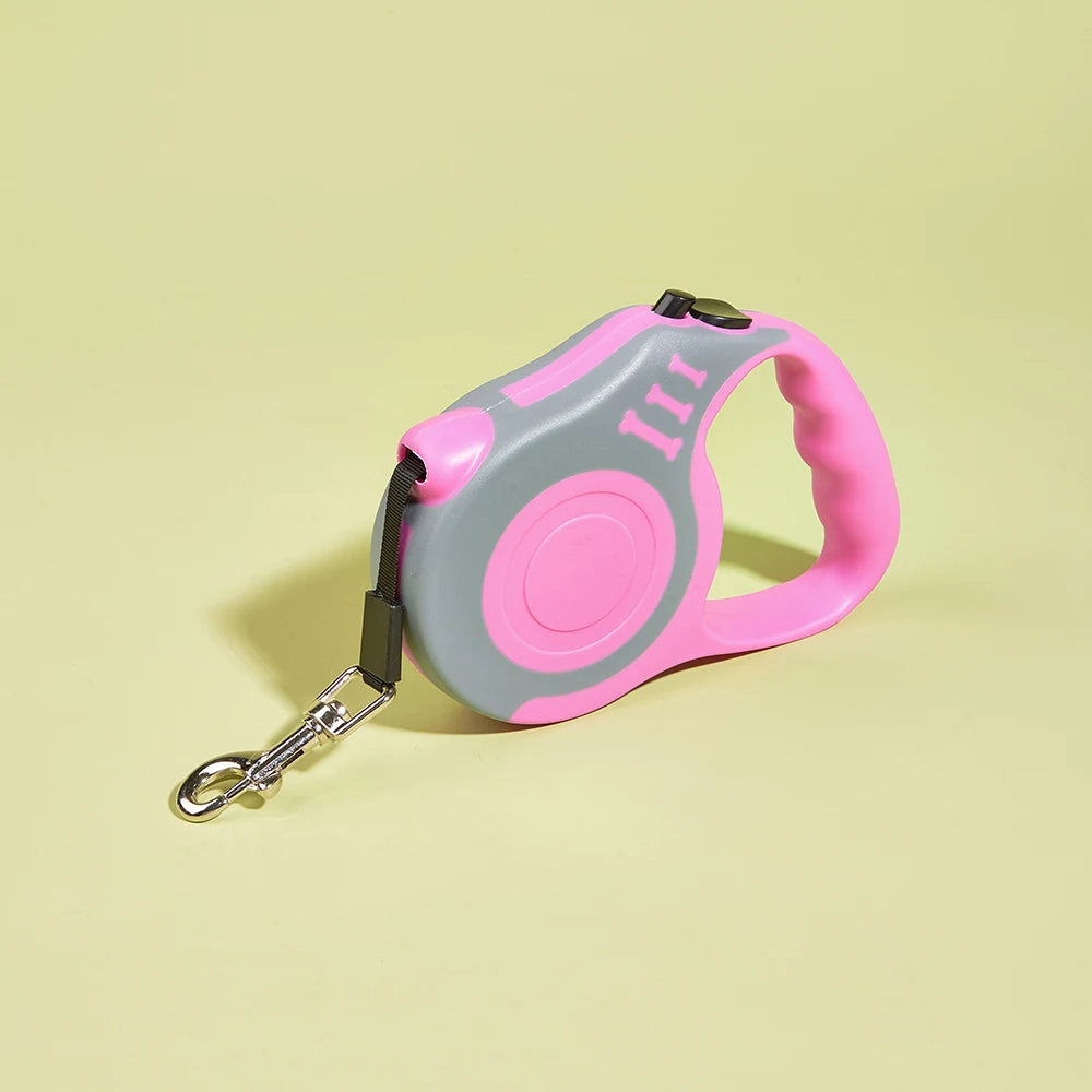 FreeWalk™ Solo Automatic Retractable Dog Leash – 3m & 5m